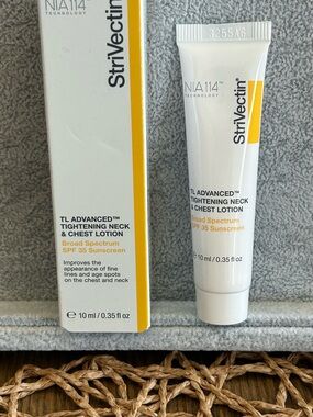 NWT StriVectin TL Advanced Tightening Neck & Chest Lotion SPF 35